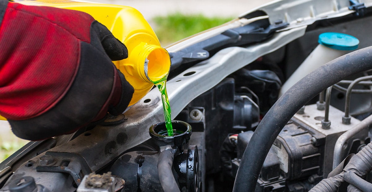 radiator coolant green