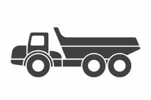 ADT dump truck