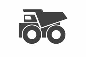 rigid dump truck