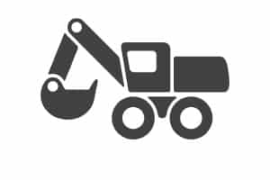 wheeled excavator
