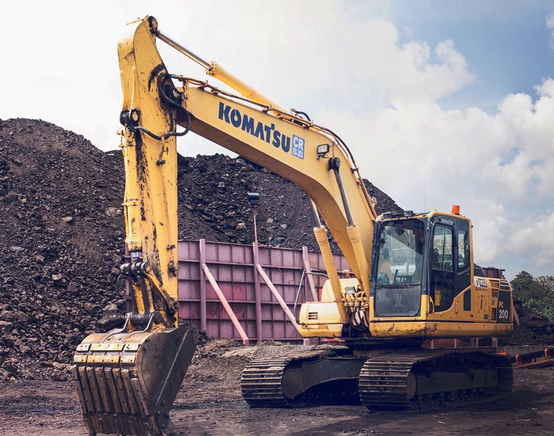 Komatsu earthmover