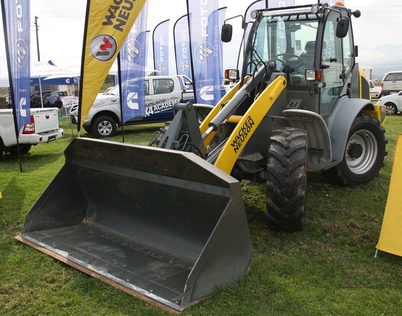 Wacker earthmoving vehicle