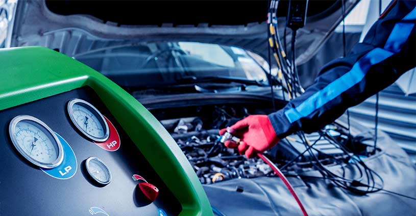 car air conditioning regas