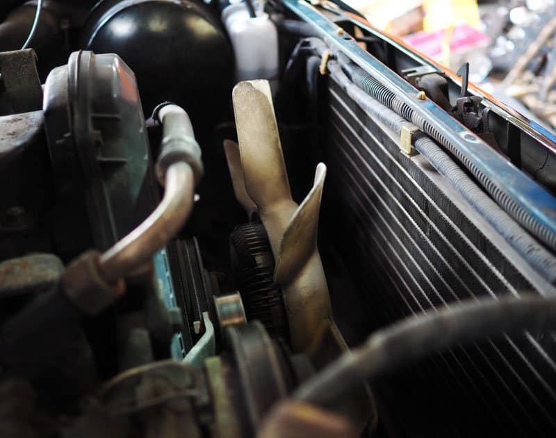 fan clutches and fan blades