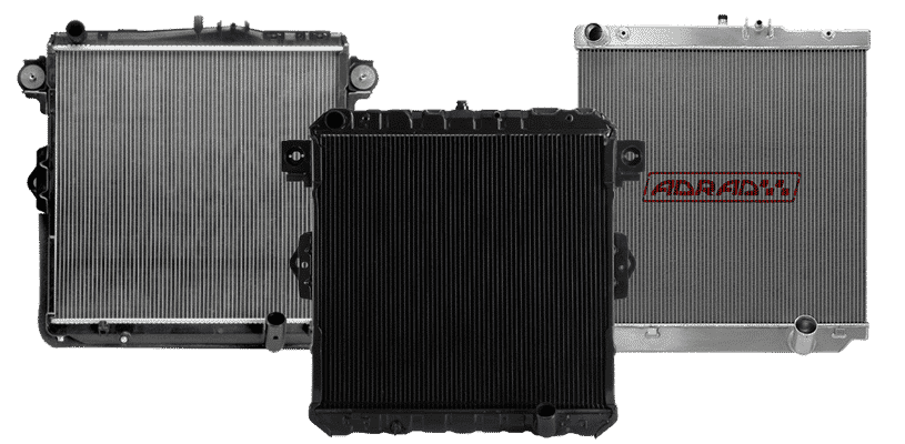 4WD Radiator Replacement Types