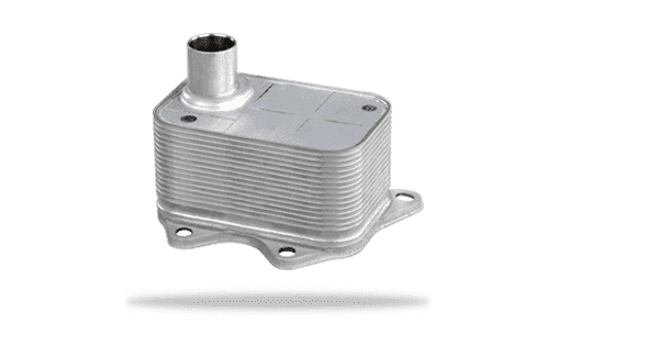 Long Engine-Mounted Engine Oil Coolers