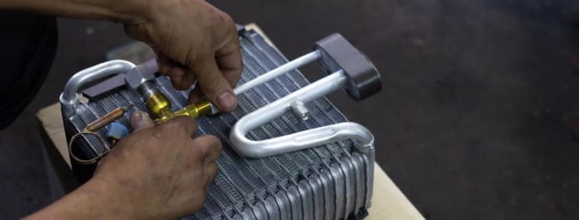 air conditioning evaporator