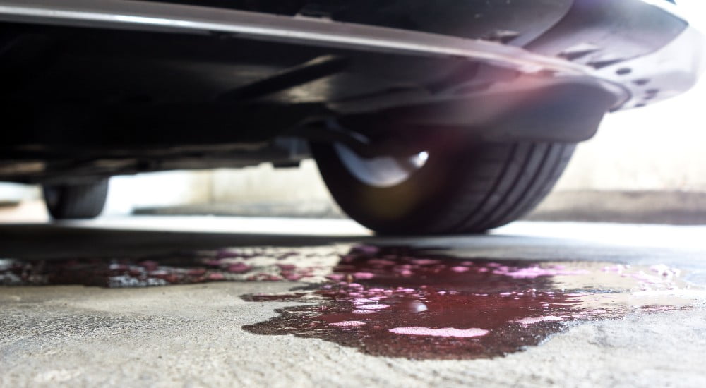 can i drive with a car radiator leak