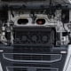 open view of truck radiator