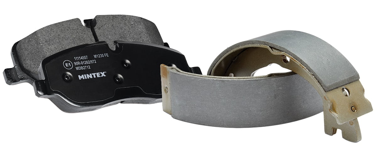Brake pads and brake shoes